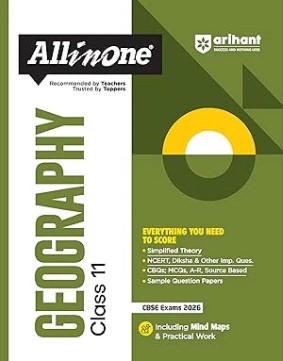 CBSE All in One Geography Class 11 Exam 2025-26